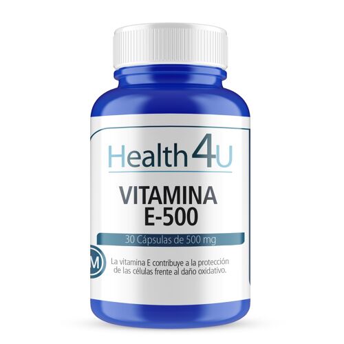 H4U Vitamina E-500 30 cápsulas de 500 mg