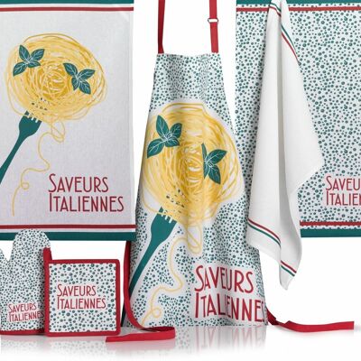 TOALLA SABOR ITALIANO ESTAMPADA L/2 DIA