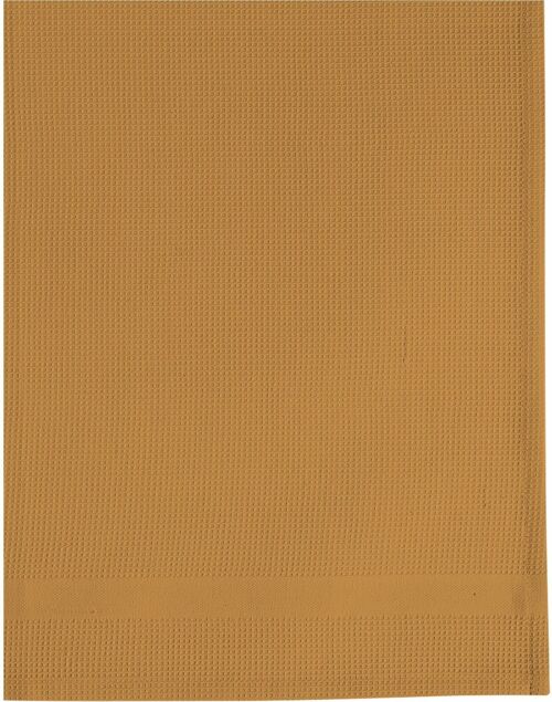 LOT DE 2 TORCHONS 50X70 COTON GOLD