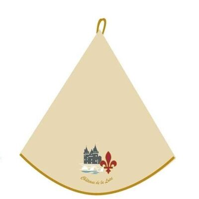 ROUND HAND TOWEL 60X0CM 100% COTTON 360 G ASSORTED CHENONCEAU