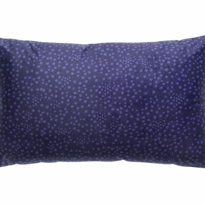 COUSSIN IMPRIME DEHOUSSABLE 30X50CM PAOLA BLEU IMPRIME