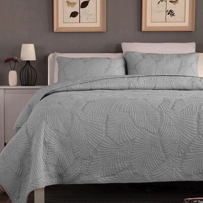 BOUTIS BRODE 220X180CM 100% POLYESTER 240G FILOA GRIS