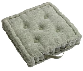 COUSSIN MATELAS 40X40CM 100%COTON 170G ZENA CEDRE