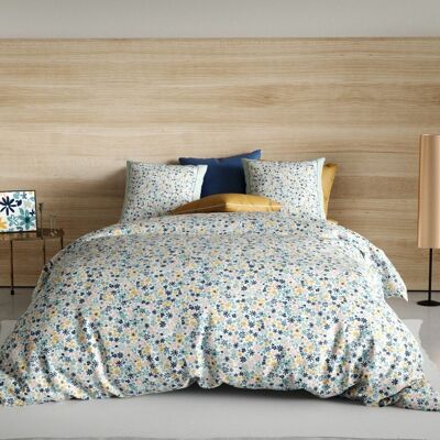 Bettbezug-Set, 3-teilig, 260 x 240 cm, 100 % Baumwolle, 57 Fäden – Mani