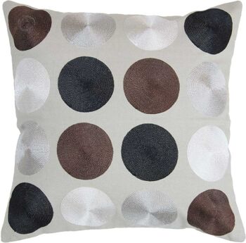 COUSSIN 40X40CM 100%COTON BRODERIE 225G STELLI 1