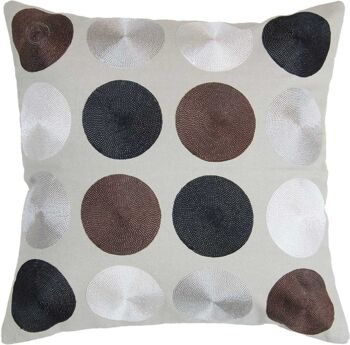 COUSSIN 40X40CM 100%COTON BRODERIE 225G STELLI 2