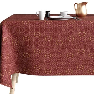 TABLECLOTH 150X350CM 100% POLYESTER STELLA RED