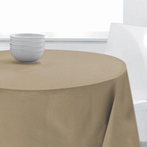 NAPPE RONDE 0X140CM 100% POLYESTER 130GSM UNI PES FICELLE