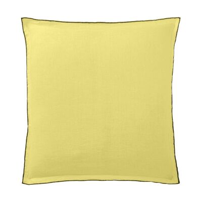 PILLOWCASE 65X65CM 100% WASHED LINEN 160G PEAR (PACK OF 2)