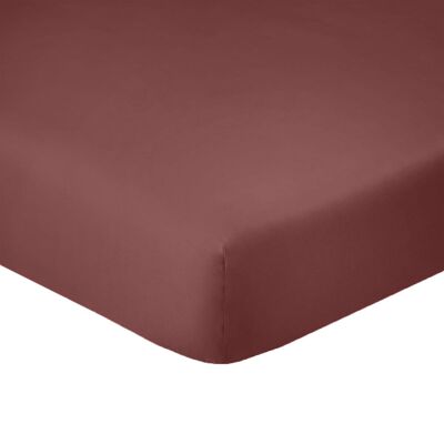 FITTED SHEET 90X190CM BONNET 25CM 100% COTTON 57THREADS/CM2 TOMMETTE