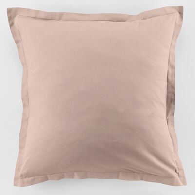 LOT DE 2 TAIES 63X63CM 100% COTON 57FILS BLUSH