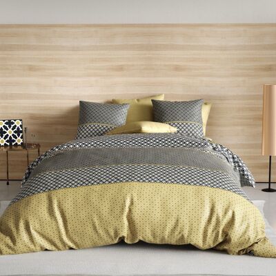 Bettbezug-Set, 3-teilig, 260 x 240 cm, 100 % Baumwolle, 57 Fäden, BEHO