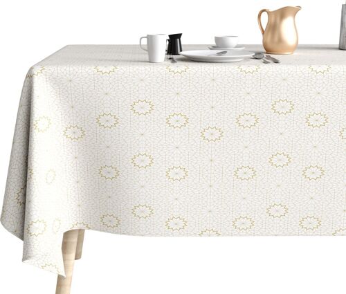 NAPPE 150X300CM 100% POLYESTER STELLA IVOIRE