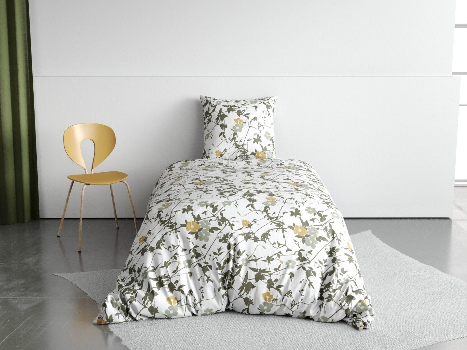 SET COPRIPIUMINO 2 PZ 140X200 CM 100% COTONE 57 FILI HOYA