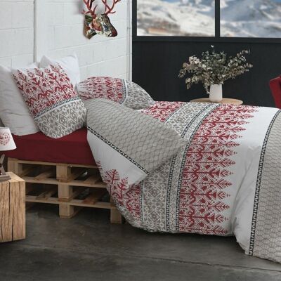 Bettbezug-Set, 3-teilig, 260 x 240 cm, 100 % Baumwolle, 57 Fäden, HALTI