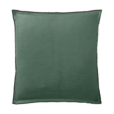 PILLOWCASE 65X65CM 100% WASHED LINEN 160G PINE (PACK OF 2)