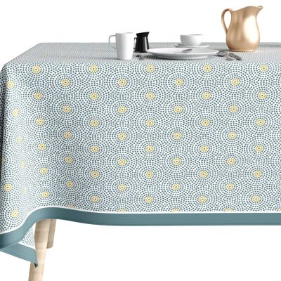ANTI-STAIN COTTON TABLECLOTH 140X250 PATIO WATER
