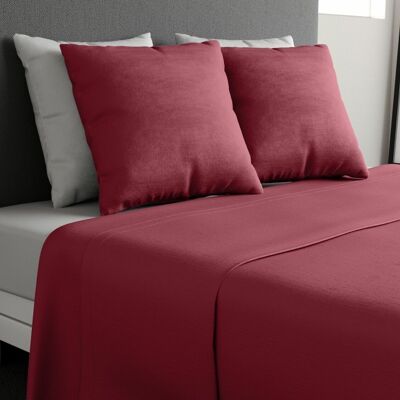 SHEET SET FOR 1 PERSON 100% COTTON 57 THREADS 180X290CM + 1 TO CHERRY