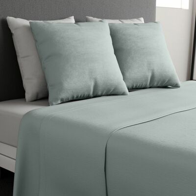 JUEGO DE SÁBANAS 3PZS 100% ALGODÓN 57HILOS 270X300CM + 2 A PLATA