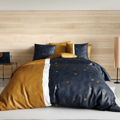 Bettbezug-Set, 2-teilig, 140 x 200 cm, 100 % Baumwolle, 57 Fäden – Bel'or