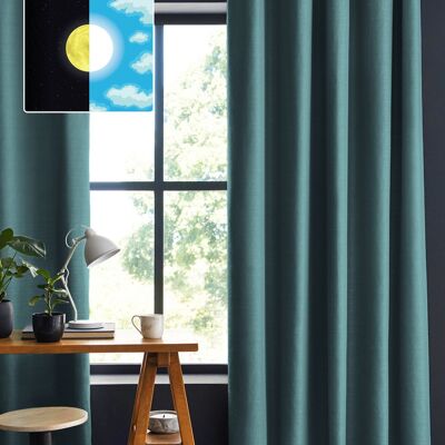 BLACKOUT CURTAIN 140X260CM 100% POLYESTER Duck