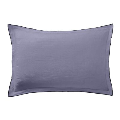 FUNDA DE ALMOHADA 50X70CM 100% LINO LAVADO 160G MINERAL (PACK DE 2)