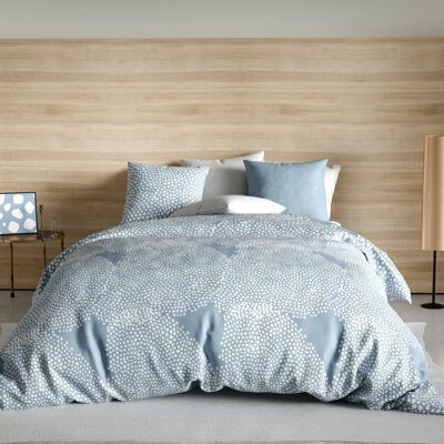 Bettbezug-Set, 3-teilig, 200 x 200 cm, 100 % Baumwolle, 57 Fäden, bedruckt