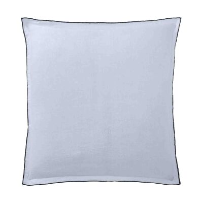 TAIE D'OREILLER 65X65CM 100%LIN LAVÉ 160G GLACIER (LOT DE 2)