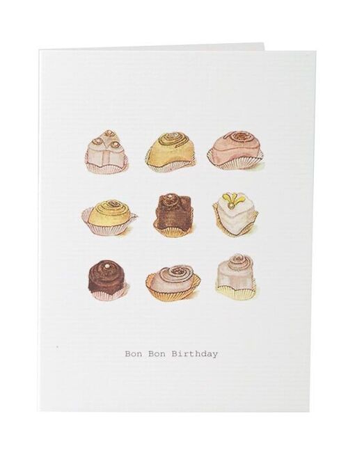 Tokyomilk Bon Bon Birthday - Greeting Card