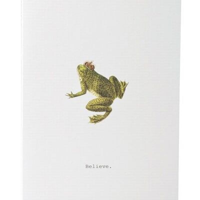 Tokyomilk Believe (Frog) - Greeting Card