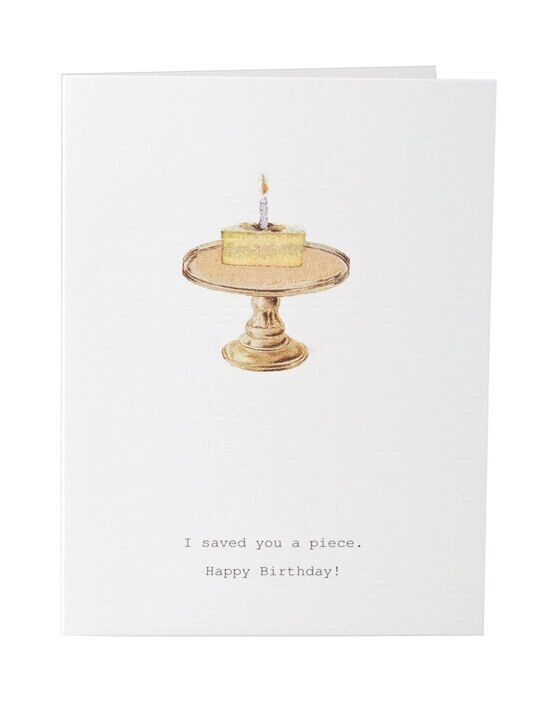 Tokyomilk ti ho salvato un pezzo (torta) - biglietto d'auguri