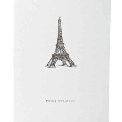 Tokyomilk Merci Beau Coup (Tour Eiffel) - Carte de vœux