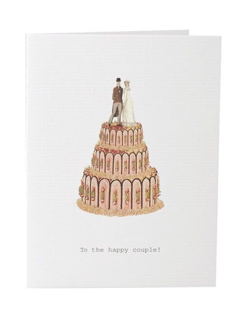 Tokyomilk The Happy Couple (Bride/Groom) - Greeting Card