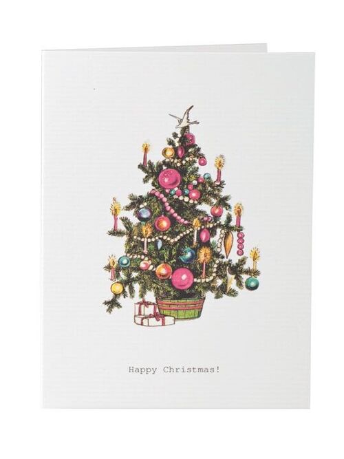 Tokyomilk Happy Christmas (Tree) - Greeting Card