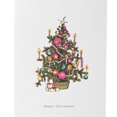 Tokyomilk Happy Christmas (Tree) - Greeting Card