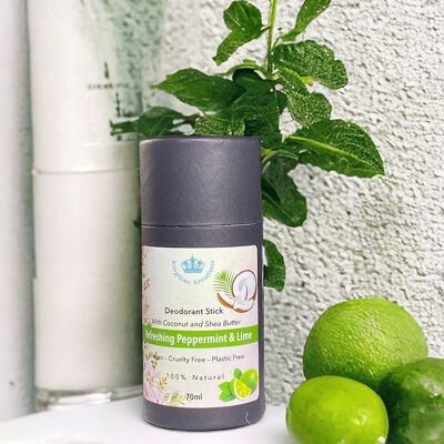 Deodorante - Menta piperita e lime rinfrescanti