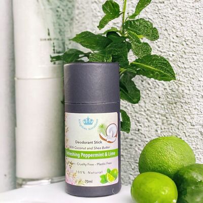 Deodorant - Refreshing Peppermint and Lime