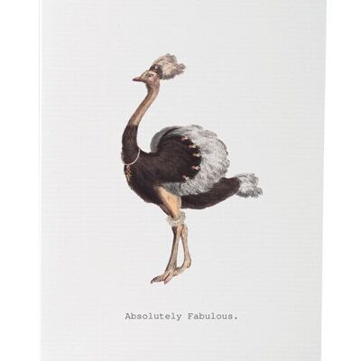 Tokyomilk Absolutely Fabulous - Greeting Card