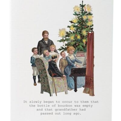 Tokyomilk Holiday (Grandfather Sleeping) - Greeting Card
