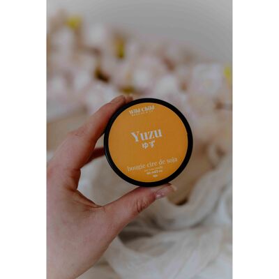 "Yuzu" - Natural scented candle - 12h