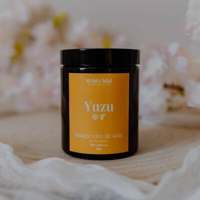 "Yuzu" - Bougie naturelle parfumée - 25H