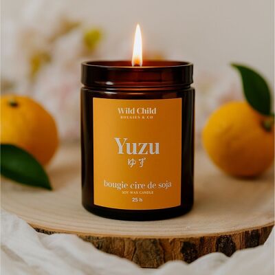 "Yuzu" - Candela profumata naturale - 25H