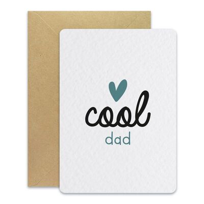 Cooler Papa - Postkarte