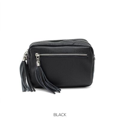 Leather Camera Bag Black