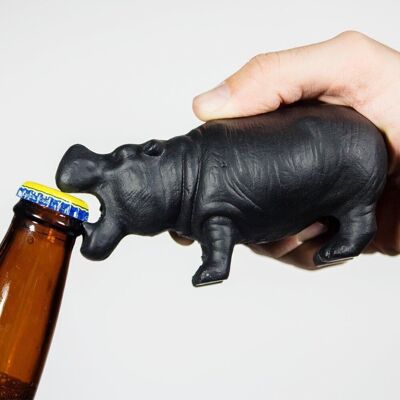 Flaschenöffner Hippo