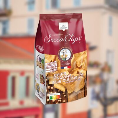 Chips de harina de garbanzos - Naturales