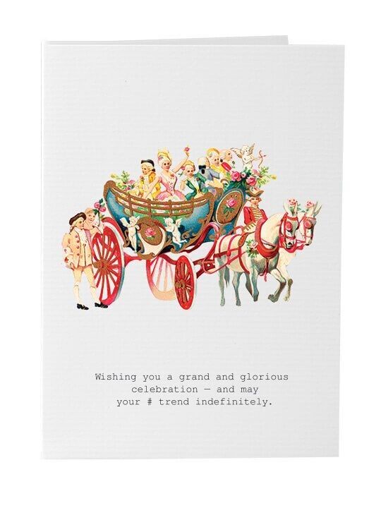 Tendenza hashtag Tokyomilk - Biglietto d'auguri