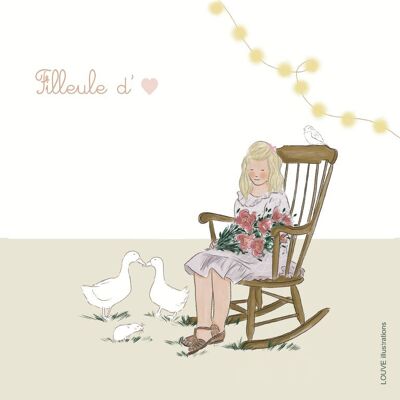 Filleule d'amour blonde