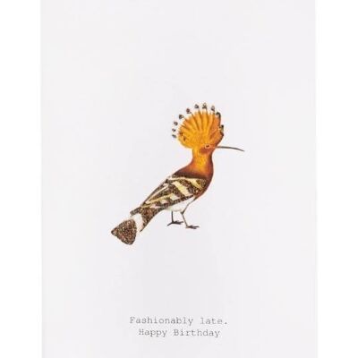 Tokyomilk Fashionably Late  - Greeting Card