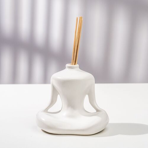 Diffuseur de parfum ZEN en céramique Blanc